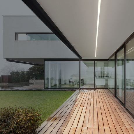 0.9" Plaster-In Linear LED Light Channel ~ Model Linea-In20 Trimless - Wired4Signs USA - Buy LED lighting online - Trimless Linear LED Lighting