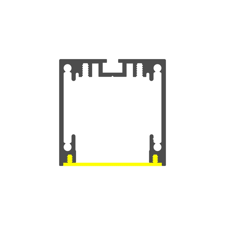 Silver Aluminum Profile ~ Model Munich Mini - Wired4Signs USA - Buy LED lighting online