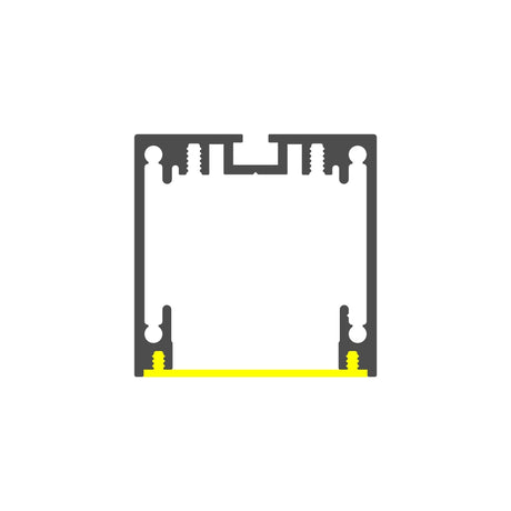 Silver Aluminum Profile ~ Model Munich Mini - Wired4Signs USA - Buy LED lighting online