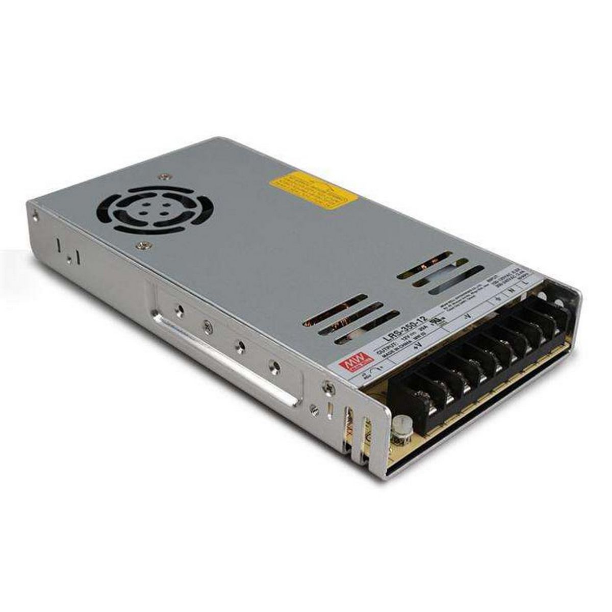 Indoor Enclosed LED Driver (12V) ~ Meanwell LRS Series - Wired4Signs USA - Buy LED lighting online