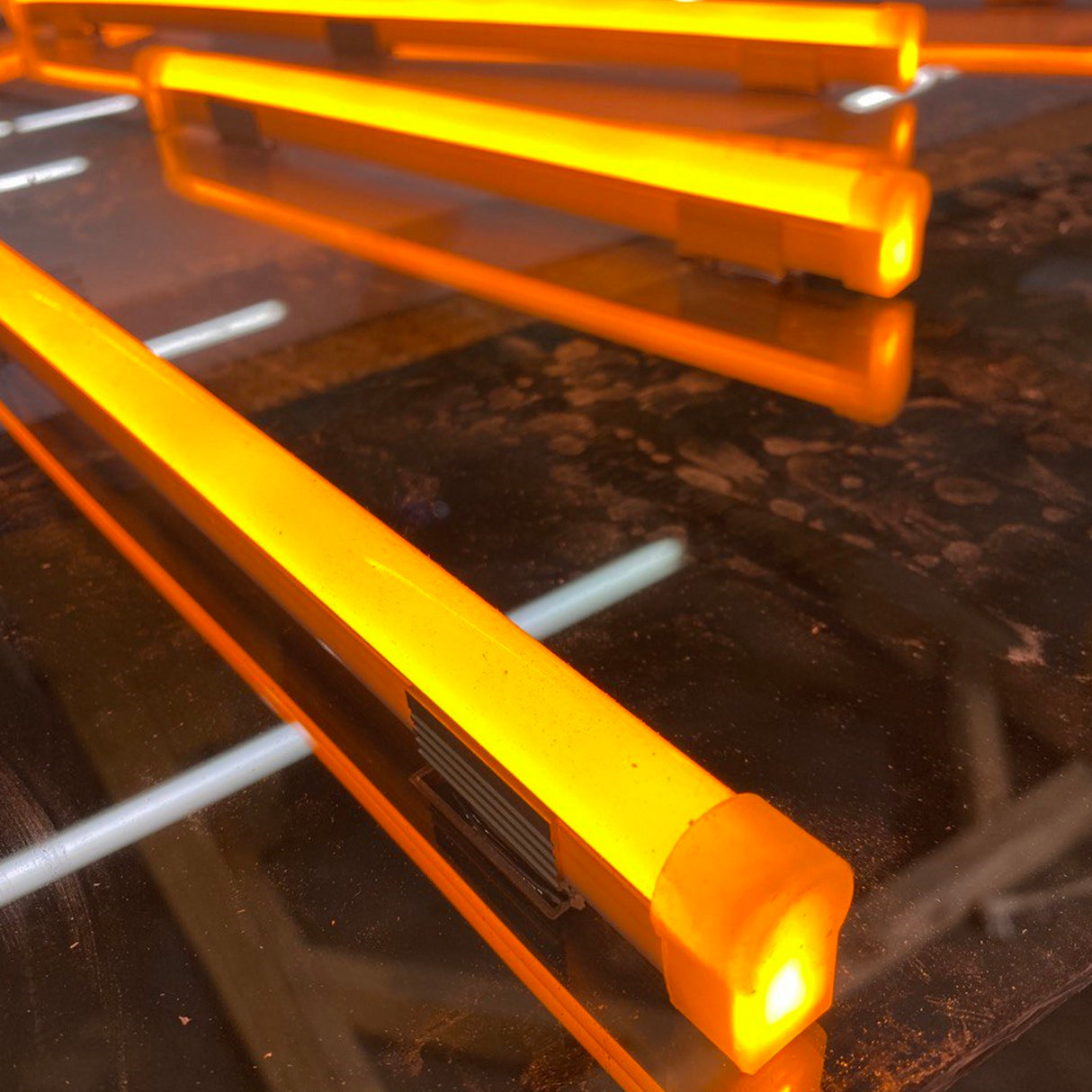 Color IP44/IP66 Neon-Style Flexible LED Light Line ~ Flex Max Series | Wired4signs USA | Fluorescent light fixture, Silicone tube light, Flexible linear light fixture