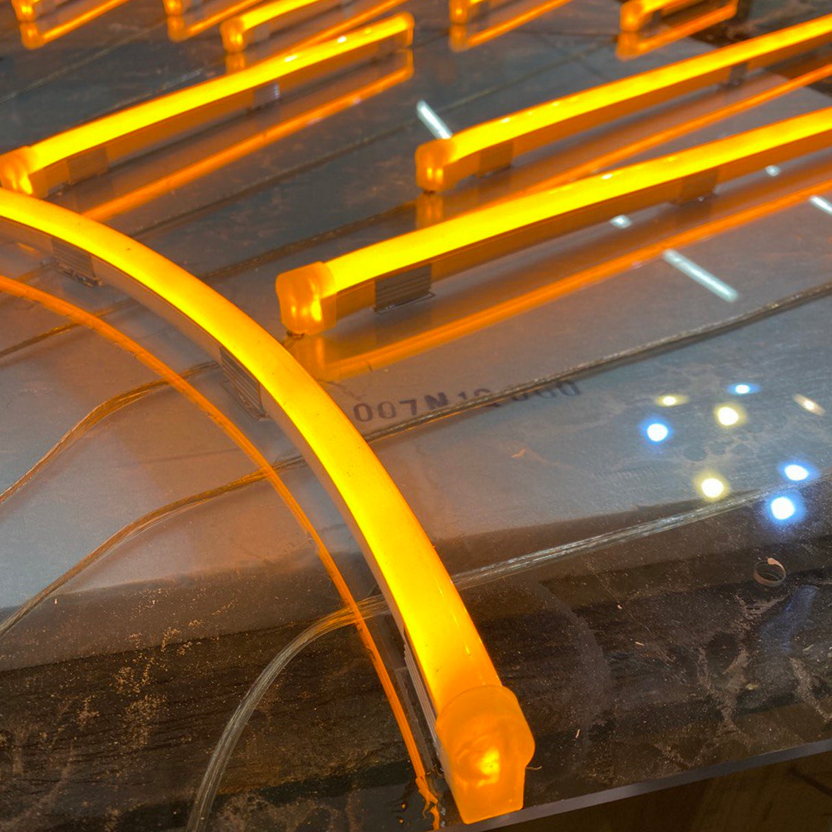 Color IP44/IP66 Neon-Style Flexible LED Light Line ~ Flex Max Series | Wired4signs USA | Fluorescent light fixture, Silicone tube light, Flexible linear light fixture