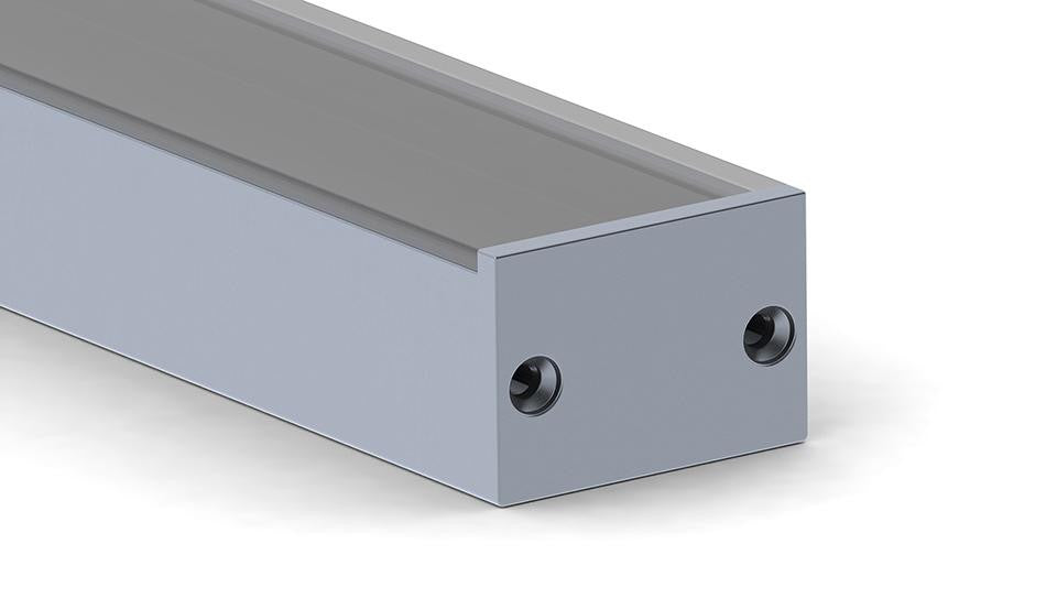 End Cap for Alu-Epoxy Profile for Resin Filling - Wired4Signs USA - Buy LED lighting online