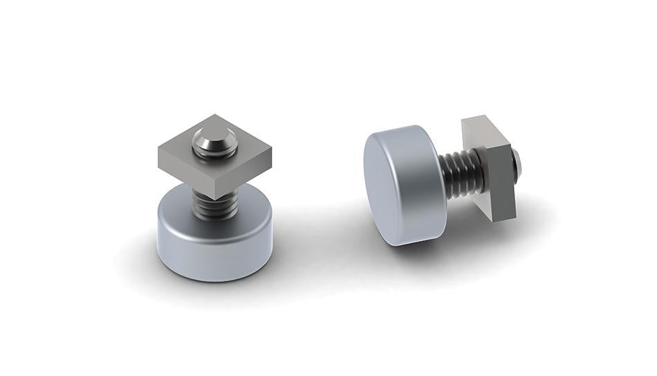 new, Gypsum ceiling Trimless installation magnetic mounting bracket (set) for PL55 led profile - Wired4Signs USA - Buy LED lighting online