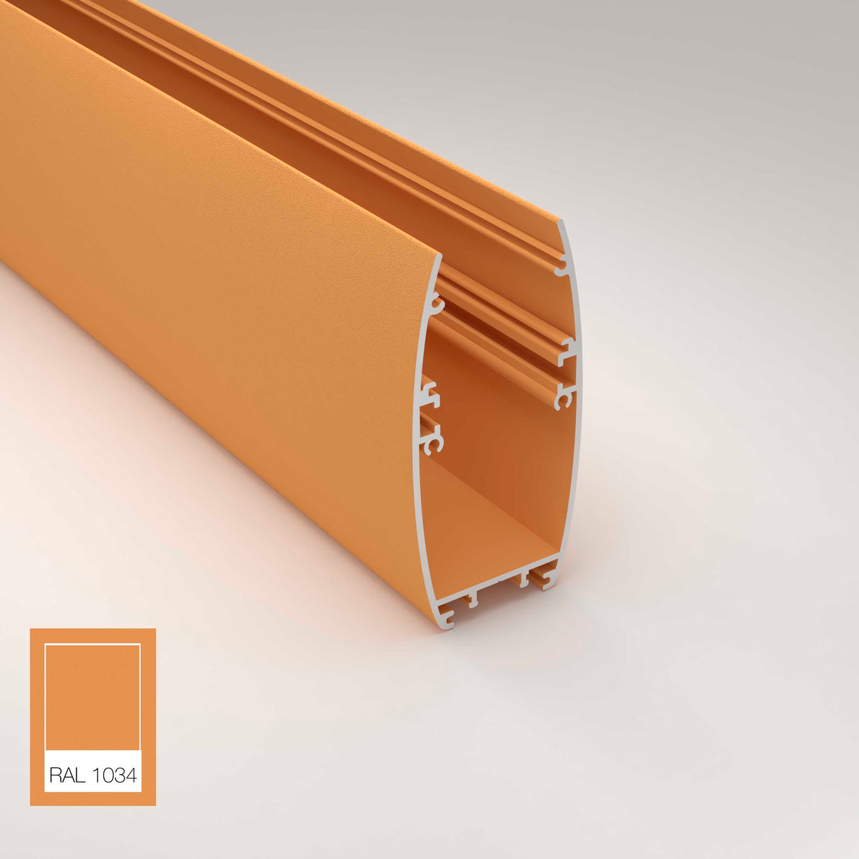 Elegant Pendant Light Channel ~ Model Ricardo | Wired4signs USA | Linear channel, Polycarbonate panels, Lightweight channel