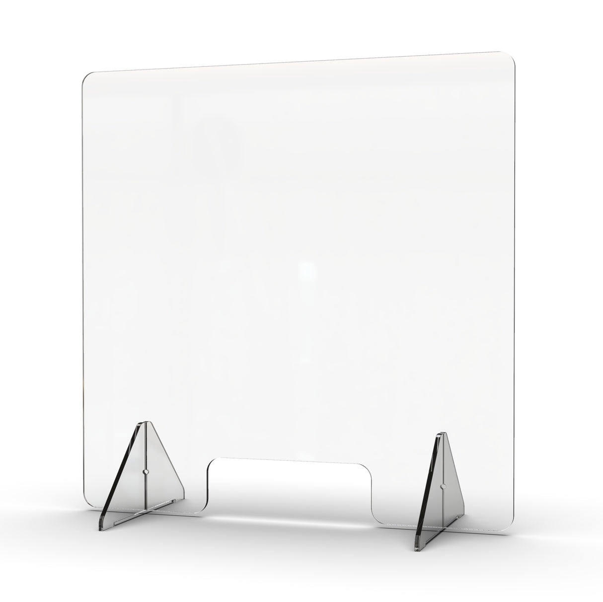 Standard Portable Plastic Sneeze Guard - Wired4Signs USA - Buy LED lighting online