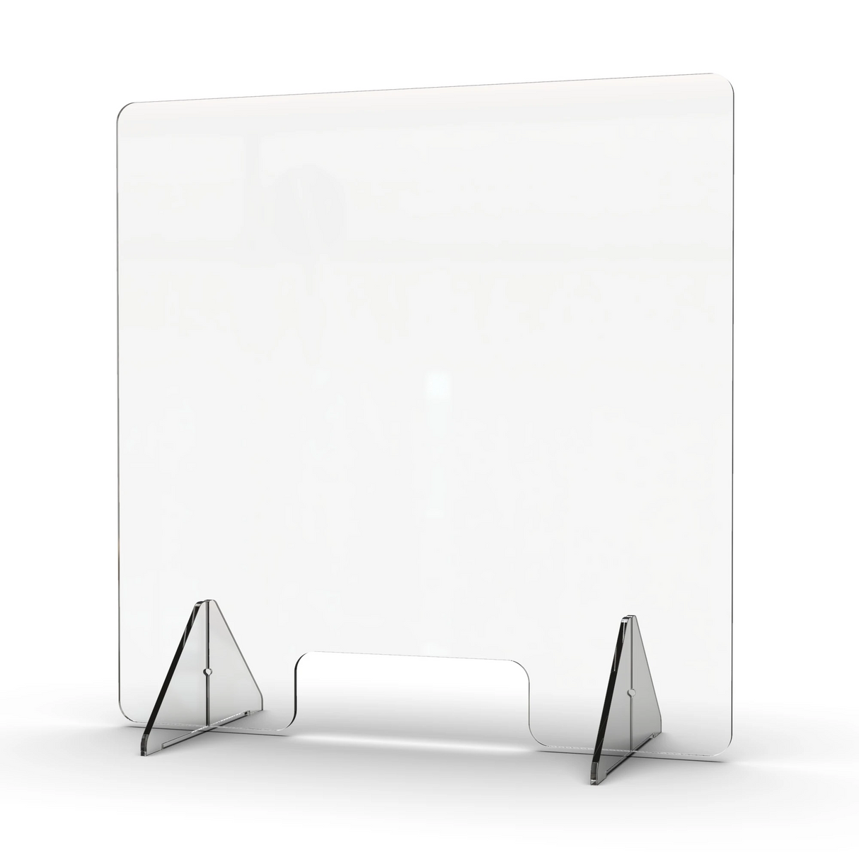 Standard Portable Plastic Sneeze Guard - Wired4Signs USA - Buy LED lighting online