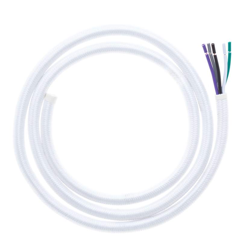 5-Core Braided Fabric Sleeved Wire - Wired4Signs USA - Buy LED lighting online