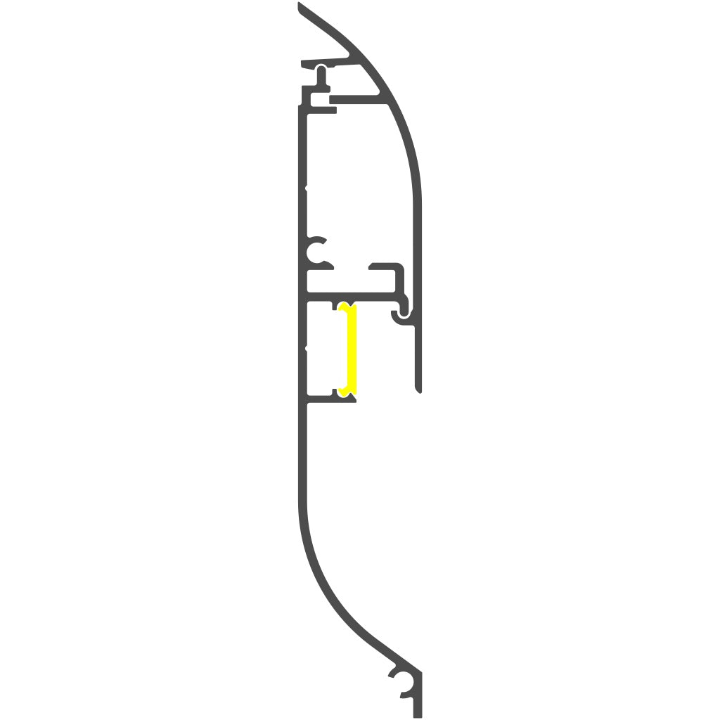 Skirting & Baseboard LED Lighting Profile ~ Model Skirt10 - Wired4Signs USA - Buy LED lighting online