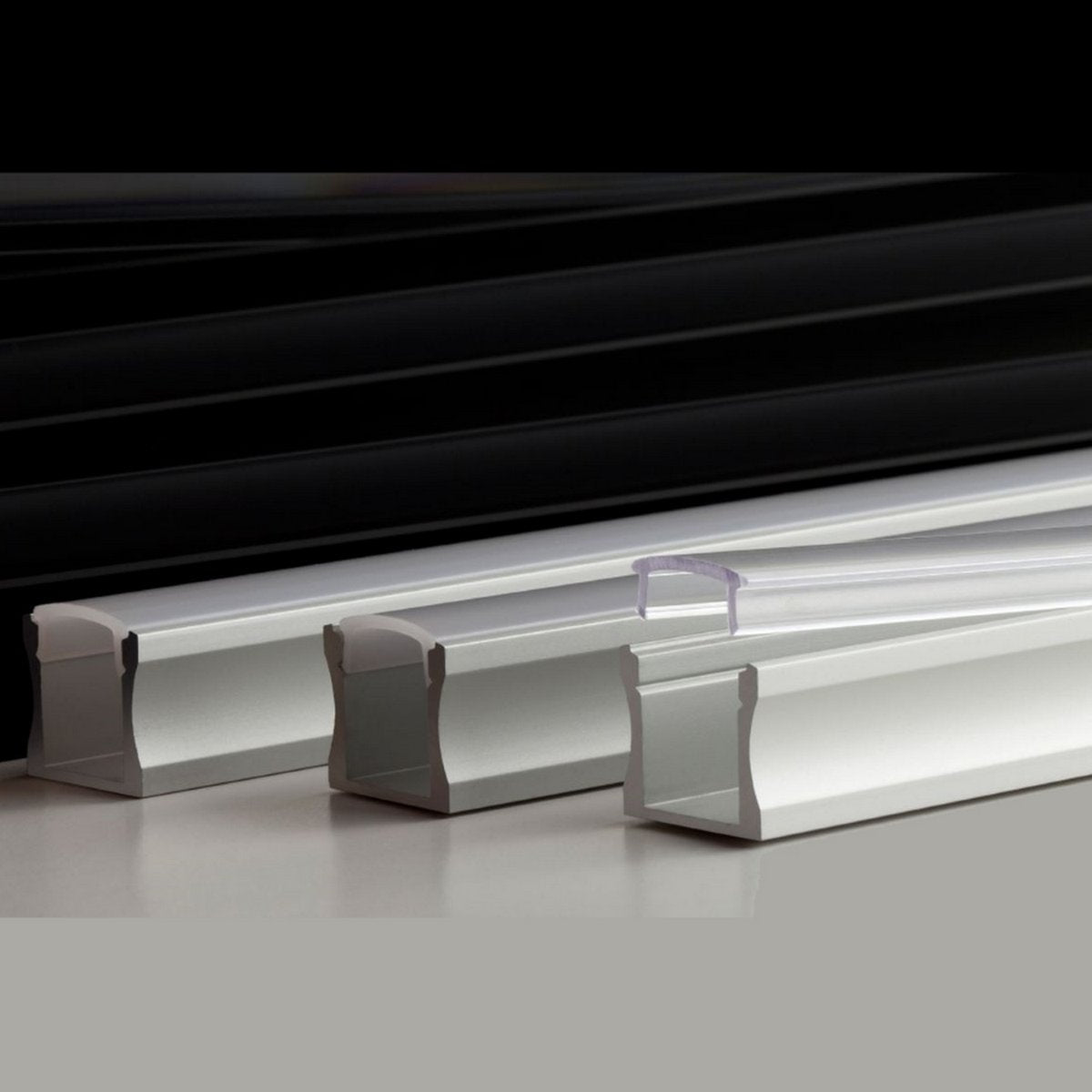 Surface Mount LED Strip Channel ~ Model SL15 - Wired4Signs USA - Buy LED lighting online