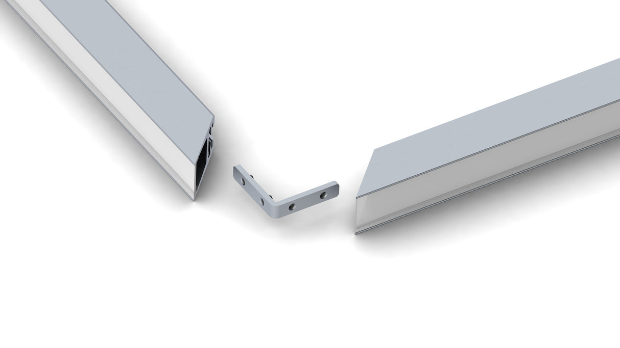 Ceiling and Floor LED Strip Channel ~ Model Alu-Swiss 20 - Wired4Signs USA - Buy LED lighting online