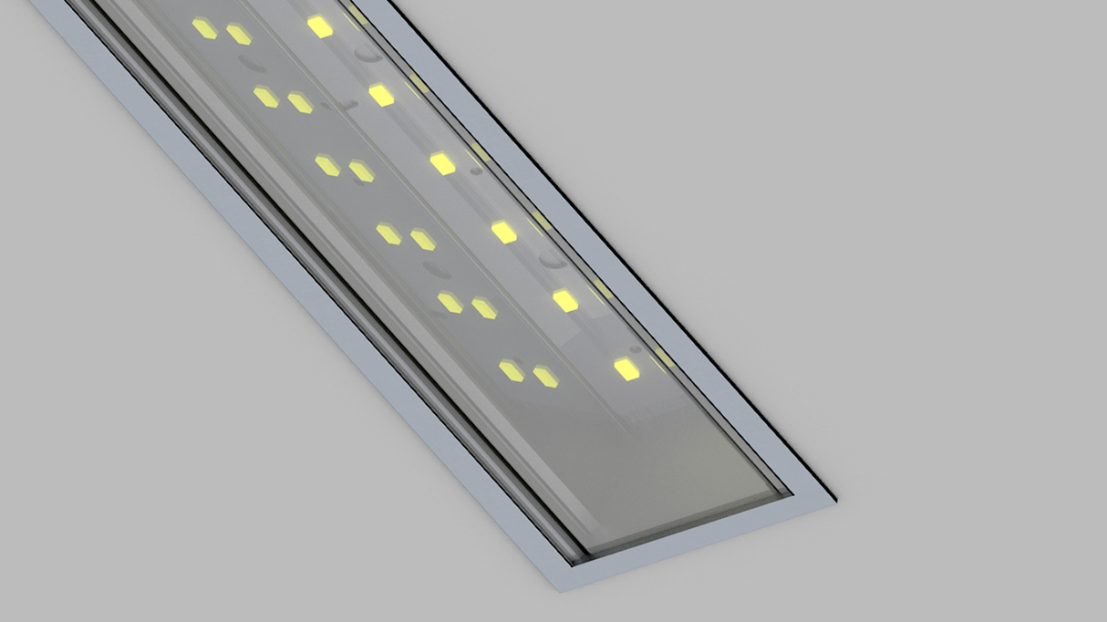 2" Recess LED Channel ~ Model RPL55 - Wired4Signs USA - Buy LED lighting online