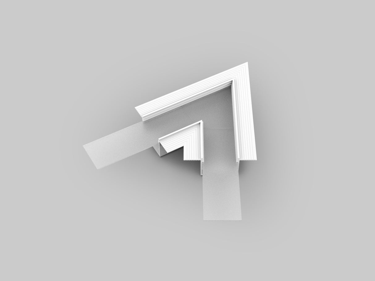 60 Degree Corner Connector for Vario30-05 Profile - Wired4Signs USA - Buy LED lighting online