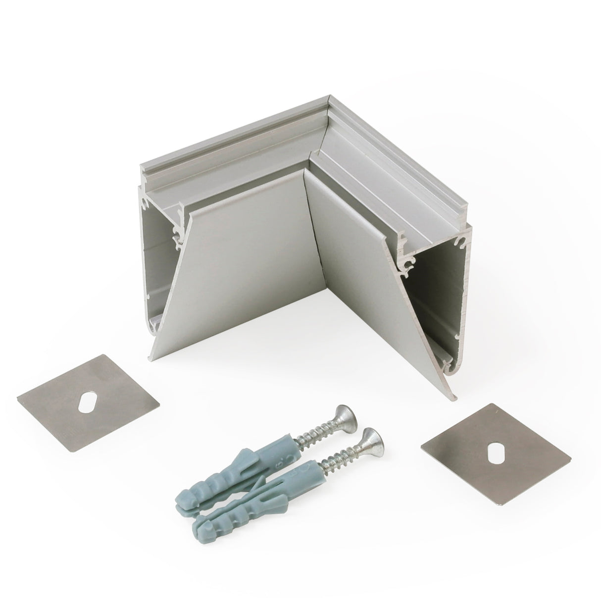 90 Degree Corner Connector for Walle12 Profile - Wired4Signs USA - Buy LED lighting online