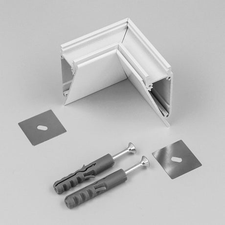 90 Degree Corner Connector for Walle12 Profile - Wired4Signs USA - Buy LED lighting online