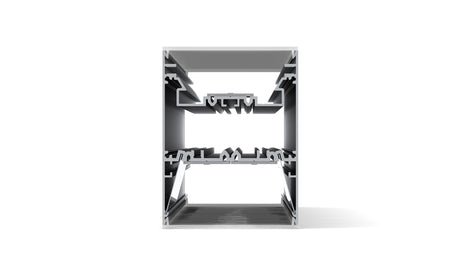Direct/Indirect Linear Pendant Lighting LED Channel ~ Model DPL70FL - Wired4Signs USA - Buy LED lighting online