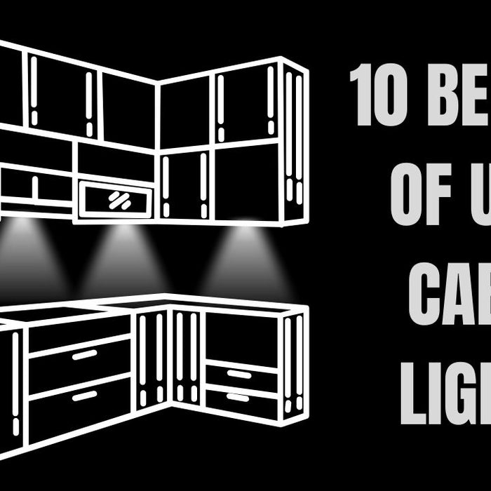 10 Benefits of LED Under Cabinet Lighting