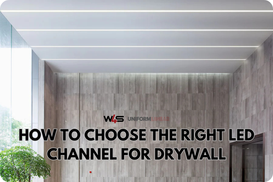 How to Choose the Right LED Channel for Drywall