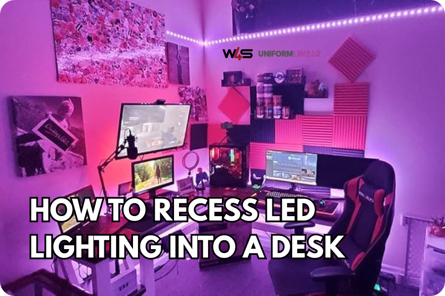 How to Recess LED Lighting Into a Desk | Step-by-Step Guide