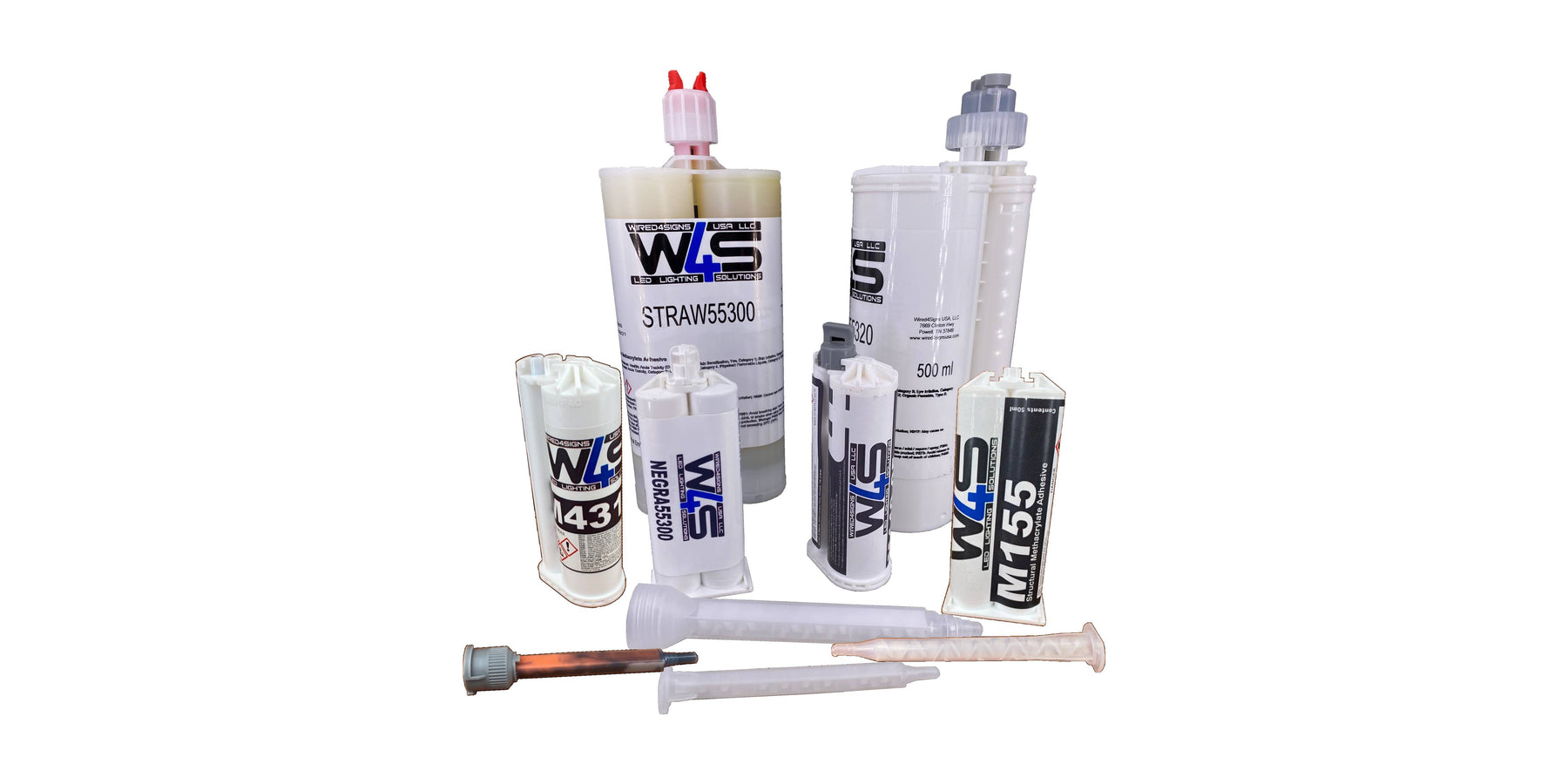 Wired4Signs range of signage-specific two-part structural adhesives