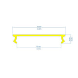 Black Diffuser for PL55, DPL55, RPL55, PL55-FL Profile