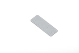 A single rectangular gray Cover Plate for Pixy20 Series is displayed on a white background, featuring a sleek design reminiscent of an aluminum LED profile.