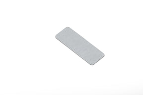A single rectangular gray Cover Plate for Pixy20 Series is displayed on a white background, featuring a sleek design reminiscent of an aluminum LED profile.