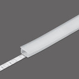 Translucent frosted silicone LED Channel Cover ~ O1 Click for a BEND8 LED profile.