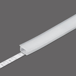 Translucent frosted silicone LED Channel Cover ~ O1 Click for a BEND8 LED profile.