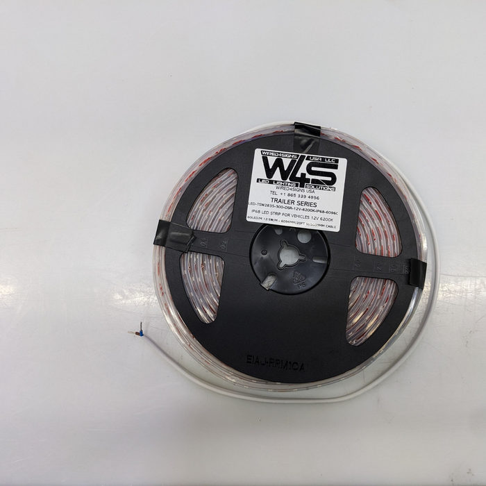White IP68 Waterproof LED Strip for Vehicles (12V) ~ Trailer Series