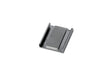 Magnetic Holders for LED Profiles with a simple, rectangular silver metal design are displayed on a white background.