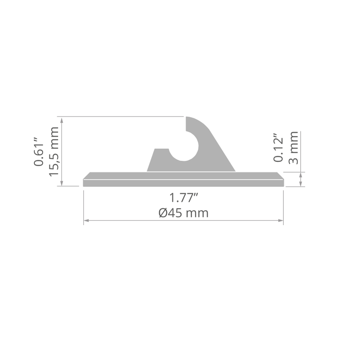 Mounting Bracket for Poli Profile