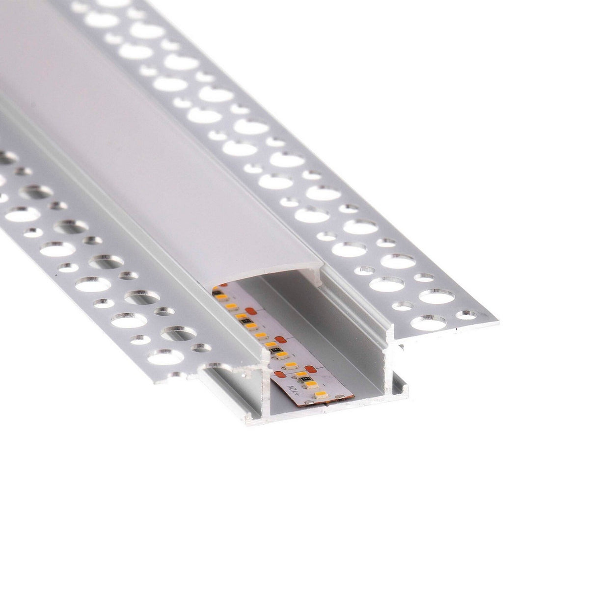 1.1" Ceiling/Wall Recessed Linear LED Lighting Profile ~ Model Montana