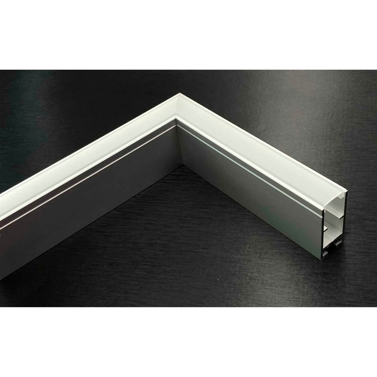Edge-lit Acrylic Sign Base Channel ~ Model Hannover - Wired4Signs USA - Buy LED lighting online