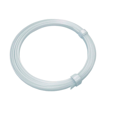 A translucent, flexible Upper cover for Niza Duo is coiled and secured with two white plastic clips, resting on a white background.