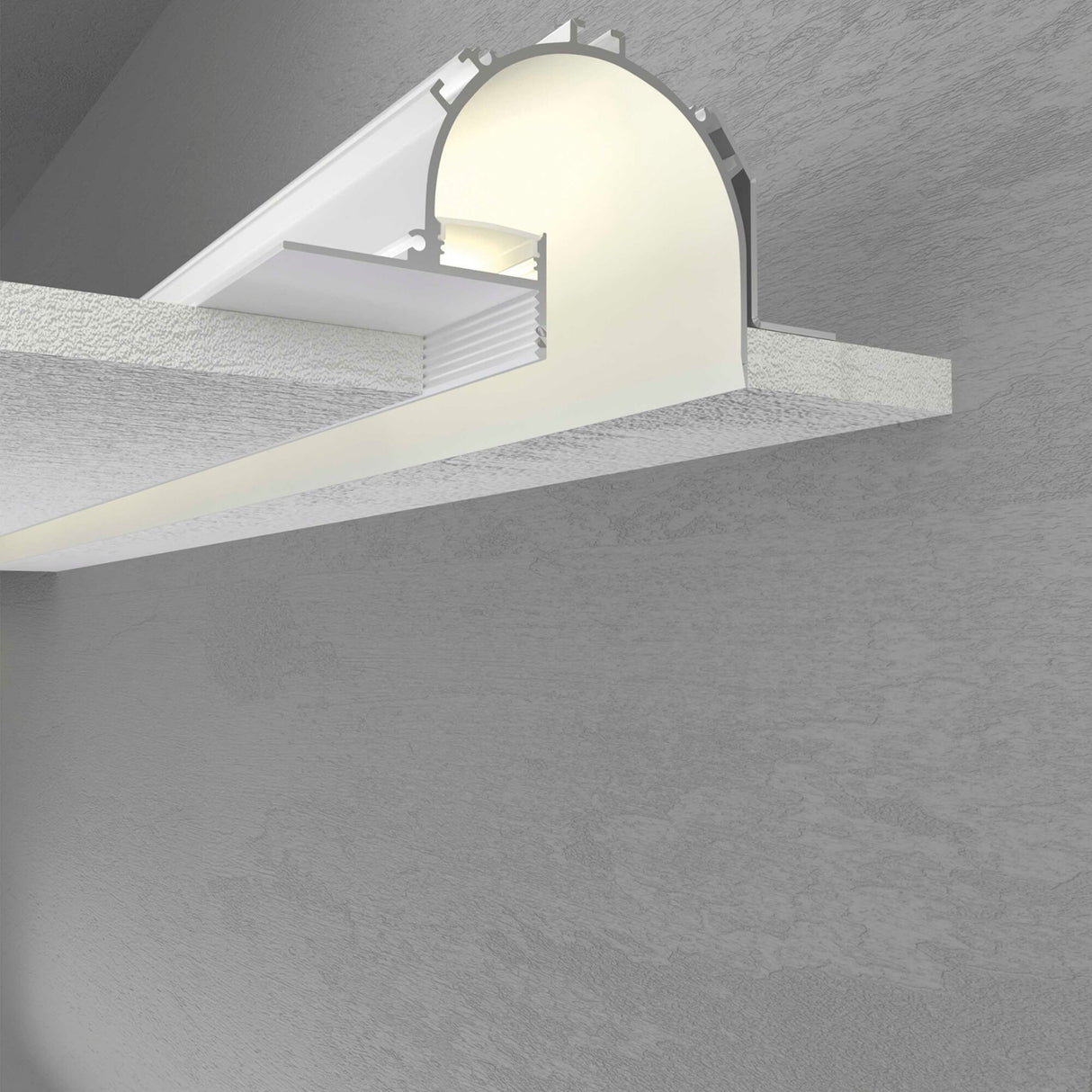 Cove Tunnel Indirect LED Lighting Channel ~ Model Caracas - Wired4Signs USA - Buy LED lighting online