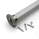 3" Round Wall Flange Base Plate for 1.50" Round Profiles