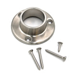3" Round Wall Flange Base Plate for 1.50" Round Profiles