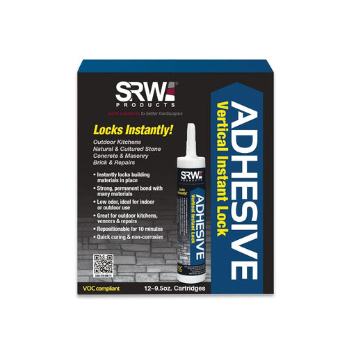 SRW Vertical Instant Lock Adhesive - Wired4Signs USA - Buy LED lighting online