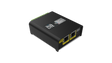 A black network device labeled "8-Universe eDMX to SPI Pixel Controller ~ Enttec Octo Lite," with indicator lights, two Ethernet ports, and a power socket, is shown against a plain white background.