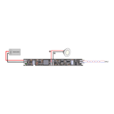Single Channel Constant Current LED Controller with Hybrid Dimming ~ Model MINITRACK-1CC-DALI-HC