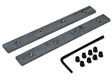 A Flat Coupler Bracket for TL-301 Profile, an L-shaped hex key, and eight small black screws are arranged on a white background.