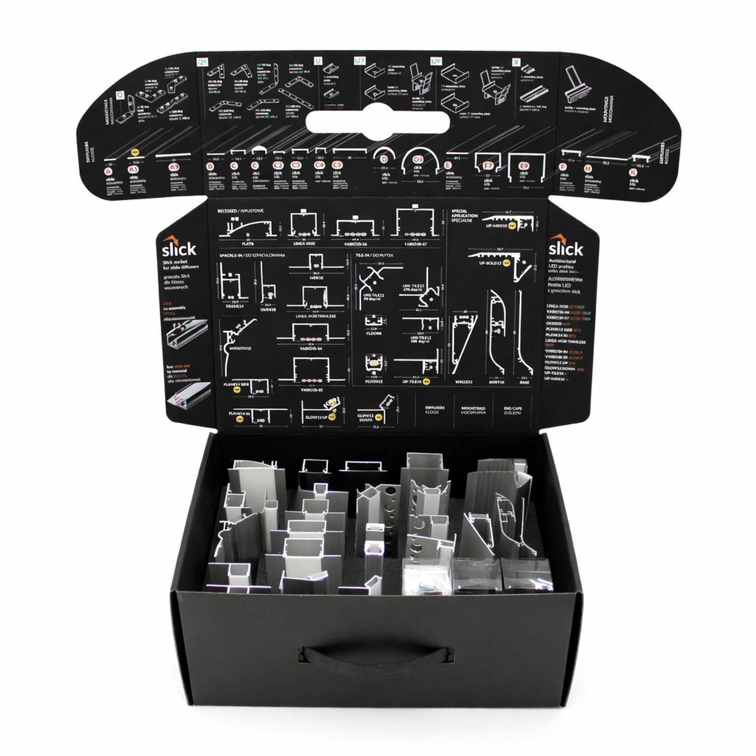 Topmet LED Channel Sample Case
