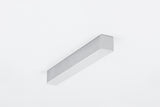 0.51″ Suspended/Surface Mount Bendable LED Channel ~ Model Bend8 mounted to a white ceiling.