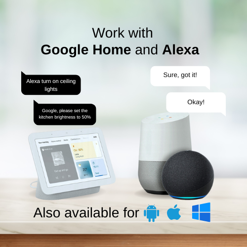 Push Button Dimmer Switch Wi-Fi Insert ~ inBox by BleBox