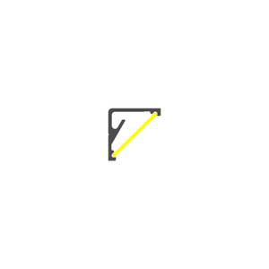 30/60 Degree Corner LED Channel ~ Model Cabi12 - Wired4Signs USA - Buy LED lighting online