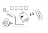 Casambi 4-Ch Constant Current LED Controller (500mA) ~ Model DLX1224-4CC500-CASAMBI