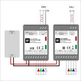 DLX1224-4CV-DALI wiring diagram