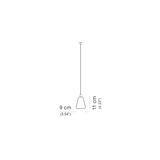Suspended Linear Trapezoid LED Light Fixture ~ Model Dalia