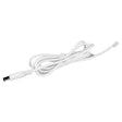 The Power Cable for FLX Stix CDV is a coiled white cable with a cylindrical plug on one end and a small white connector on the other, pictured against a white background.